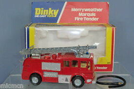 【送料無料】ホビー　模型車　車　レーシングカー モデルマーキスボックスdinky toys modele 285 pimprenelle marquis fire tender vn en parfait etat, dans sa boite