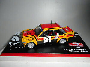 yzzr[@͌^ԁ@ԁ@[VOJ[ tBAbgAog[eJlbg[Nfiat 131 abarth rally monte carlo 1980 mouton altaya ixo 143