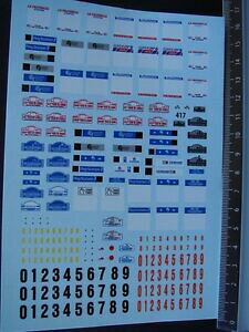 yzzr[@͌^ԁ@ԁ@[VOJ[ fJ[[c[hRXv[gdecals 143 diverses plaques rallye tour de corse t417