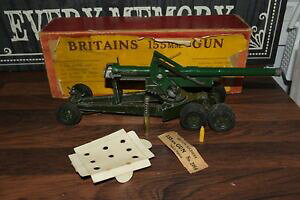 yzzr[@͌^ԁ@ԁ@[VOJ[ re[WLmXP[vintage britains canon 155 mm echelle 132 2064 9745 boxed