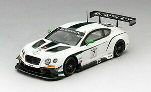 yzzr[@͌^ԁ@ԁ@[VOJ[ OAe}X|[cupVo[Xg[fbentley gt3 7 msport winner blancpain gt silverstone 2014 143 model