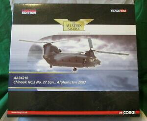 yzzr[@͌^ԁ@ԁ@[VOJ[ R[M[A[JCu{[COAtKjX^corgi aviation archive boeing ch47 chinook hc2 afghanistan 2007 172 aa34210