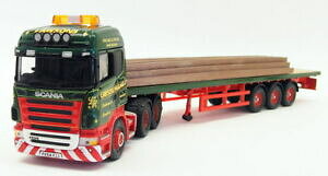 yzzr[@͌^ԁ@ԁ@[VOJ[ R[M[XP[XJjAtbgxbhg[[[corgi 150 scale cc13708 scania r flatbed trailer amp; rails lawsons