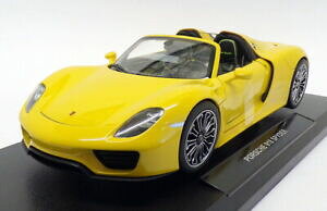 yzzr[@͌^ԁ@ԁ@[VOJ[ |VFXpC_[XP[fwelly 118 scale model car 18051w porsche 918 spyder yellow