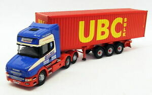 �y���������z�z�r�[�@�͌^�ԁ@�ԁ@���[�V���O�J�[ corgi 150 scale cc12816 scania topline trailer amp; container bulmers