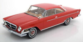 【送料無料】ホビー　模型車　車　レーシングカー ボスクライスラードアレッド118 bos chrysler 300h 2door hardtop 1962 red