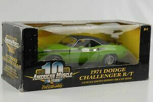�y���������z�z�r�[�@�͌^�ԁ@�ԁ@���[�V���O�J�[ �_�b�W�`�������W���[u1971 dodge challenger rt limegrun vinildach 118 ertl