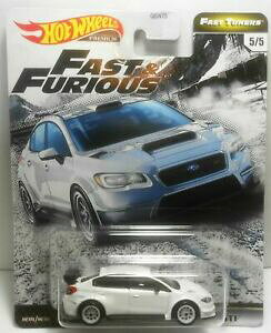 �y���������z�z�r�[�@�͌^�ԁ@�ԁ@���[�V���O�J�[ �`���[�i�S���^�C��hotwheels fast amp; furious tuners 2016 subaru wrx sti pneus en caoutchouc,
