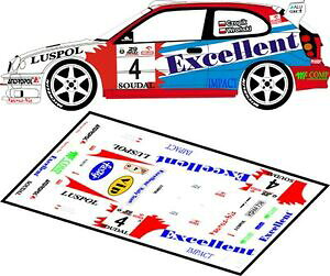 �y���������z�z�r�[�@�͌^�ԁ@�ԁ@���[�V���O�J�[ �f�J�[���g���^�J���[���������[decals 143 toyota corolla wrc 4 czopik rallye warszawski 2002 d43092