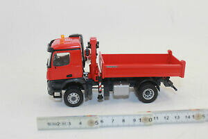 yzzr[@͌^ԁ@ԁ@[VOJ[ RbhN[oPbgpbP[Wconrad 7816503 mb arcos 2 achs benne avec grue rouge 150 neuf emballage