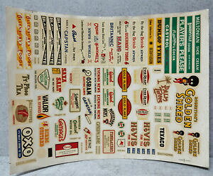 �y���������z�z�r�[�@�͌^�ԁ@�ԁ@���[�V���O�J�[ �I���W�i���f�J�[���V�[�gdinky original decal sheet onu utilisee rare
