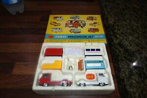 yzzr[@͌^ԁ@ԁ@[VOJ[ R[M[RXg^re[WZbg{bNXcorgi gift set gs 24 constructor set vintage cret 1963 excellent