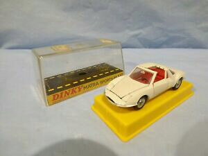 �y���������z�z�r�[�@�͌^�ԁ@�ԁ@���[�V���O�J�[ �r���e�[�W�X�|�[�c�J�[�{�b�N�X���f��vintage dinky toys meccano 1403 blanc rare matra sports voiture m530 boxed model toy