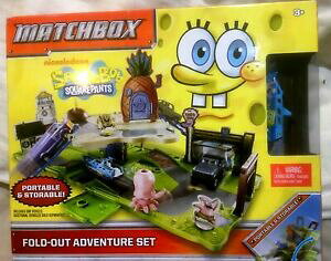 yzzr[@͌^ԁ@ԁ@[VOJ[ }b`X|Wmatchbox fold out playset spongebob