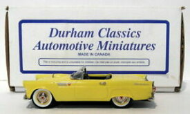 【送料無料】ホビー　模型車　車　レーシングカー ダーラムスケールフォードサンダーバードdurham classics 143 scale dc33a 1955 ford thunderbird yellow