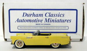 yzzr[@͌^ԁ@ԁ@[VOJ[ _[XP[tH[hT_[o[hdurham classics 143 scale dc33a 1955 ford thunderbird yellow