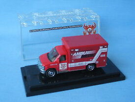 【送料無料】ホビー　模型車　車　レーシングカー マッチフォードゴルフトーナメントmatchbox ford e350 ambulance sauvetage em tournoi de golf 2009