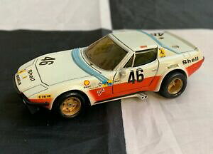 �y���������z�z�r�[�@�͌^�ԁ@�ԁ@���[�V���O�J�[ �g�����t�F���[�����}�����f��amr tron 143 hand built nart ferrari 365 gtb4 michelotti le mans 24 1975 model