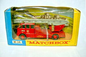 yzzr[@͌^ԁ@ԁ@[VOJ[ }b`LOTCY{bNXmatchbox kingsize k15 merryweather fire engine avec box