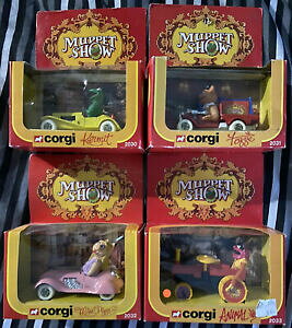 �y���������z�z�r�[�@�͌^�ԁ@�ԁ@���[�V���O�J�[ �R�[�M�[�V���[�J�[corgi muppet show original voiture set 2030203120322033