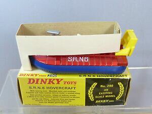yzzr[@͌^ԁ@ԁ@[VOJ[ {bNXfzo[Ntg^bNbho[Wdinky toys modele 290 srn6 hovercraft metallic red version vn en parfait etat, dans sa boite