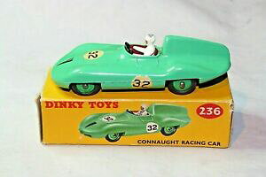 yzzr[@͌^ԁ@ԁ@[VOJ[ Rm[gv[XIWi{bNXdinky 236 connaught racing car, tres bon etat en bonne boite dorigine