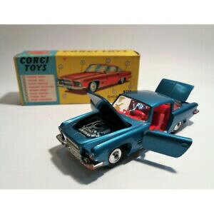 【送料無料】ホビー 模型車 車 レーシングカー コーギーギアクライスラーエンジントランスミッションオリジナルcorgi toys 241 ghia l64 with chrysler v8 moteur originelle boite 1963 1
