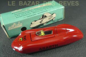 �y���������z�z�r�[�@�͌^�ԁ@�ԁ@���[�V���O�J�[ �t�����X�V���[�Y�t�B�A�b�g�A�o���g�{�b�N�X�I��solido france serie 100 fiat abarth ref 113 boite