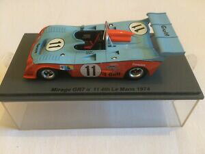 yzzr[@͌^ԁ@ԁ@[VOJ[ Xp[NXP[~[Wspark 143 scale mirage gr7 voiture no 11 4th le mansyear 1974