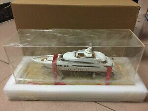 yzzr[@͌^ԁ@ԁ@[VOJ[ bg{[gfzCgXP[fhandcrafted yacht boat model white 1160 scale resin model