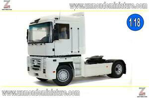 �y���������z�z�r�[�@�͌^�ԁ@�ԁ@���[�V���O�J�[ ���m�[�}�O�i���z���C�g�X�P�[��renault magnum mk2 blanc 2001 zmodels zmd 1800101 echelle 118