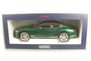 yzzr[@͌^ԁ@ԁ@[VOJ[ xg[R`l^^bNbentley continental gt 2018 vert metallise 118 norev