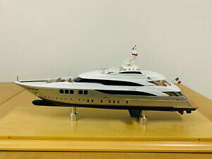 yzzr[@͌^ԁ@ԁ@[VOJ[ [gbg{[gfXP[Vo[J[handcrafted 50m yacht boat model 1160 scale resin, silver color