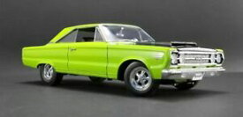 【送料無料】ホビー　模型車　車　レーシングカー プリマスライムライトグリーンacme 1967 plymouth hemi gtx limelight green 118