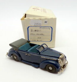 【送料無料】ホビー　模型車　車　レーシングカー スケールオペルminimarque 43 143 scale m431039 plumbies 1938 opel admiral blue