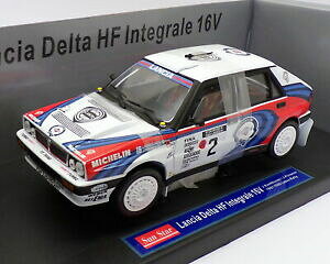 �y���������z�z�r�[�@�͌^�ԁ@�ԁ@���[�V���O�J�[ �T���X�^�[�X�P�[�������`�A�f���^sun star 118 echelle 3104lancia delta hf integrale 16 v 1991 1000 lacs