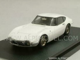 【送料無料】ホビー　模型車　車　レーシングカー グアテマラトヨタプロトタイプレーシングtoyota 2000 gt prototype n2 1967 white resin 143 hpi racing 8834