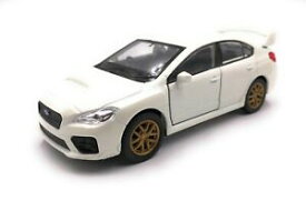 【送料無料】ホビー　模型車　車　レーシングカー スバルホワイトスポーツオートスケールモデルemaquette de voiture subaru wrx sti sport blanc auto echelle 13 439 licence