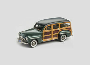 yzzr[@͌^ԁ@ԁ@[VOJ[ tH[hIEXe[VSXP[fford v8 station wagon 1947 en perroquet vert echelle 143 par brooklin models brk0