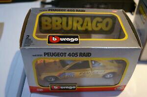 �y���������z�z�r�[�@�͌^�ԁ@�ԁ@���[�V���O�J�[ �v�W���[�T�t�@�������[burago peugeot 405 raid safari rallye 124th 0131