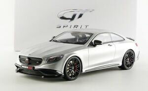�y���������z�z�r�[�@�͌^�ԁ@�ԁ@���[�V���O�J�[ �����Z�f�Xe�X�P�[��mercedes brabus 850 en argent resine voiture modelisme en 118 echelle par