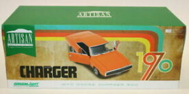 【送料無料】ホビー　模型車　車　レーシングカー スケールモデルオレンジgreenlight 118 scale model car 19028 1970 dodge charger 500 orange