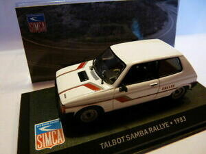 �y���������z�z�r�[�@�͌^�ԁ@�ԁ@���[�V���O�J�[ �l�b�g���[�N�����[�h�Asim25f voiture 143 ixo altaya simca talbot samba rallye 1983 civile 3 portes