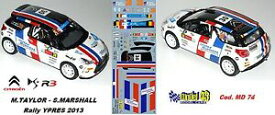 【送料無料】ホビー　模型車　車　レーシングカー シトロエンテイラーラリーイープルcitroen ds3 r3 taylor rally ypres 2013
