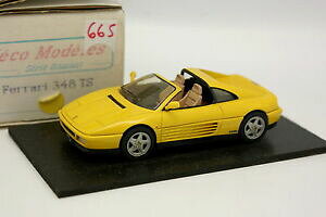yzzr[@͌^ԁ@ԁ@[VOJ[ eftF[heco modeles resine 143 ferrari 348 ts jaune