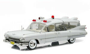 yzzr[@͌^ԁ@ԁ@[VOJ[ LfbNRNVgreenlight 1959 cadillac ambulance white precision collection 118