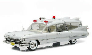 yzzr[@͌^ԁ@ԁ@[VOJ[ LfbNRNVgreenlight 1959 cadillac ambulance white precision collection 118