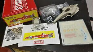 yzzr[@͌^ԁ@ԁ@[VOJ[ LbgtF[V[}bno`F120 kit studio27 ferrari f2003ga schumacherbarrichello 2003