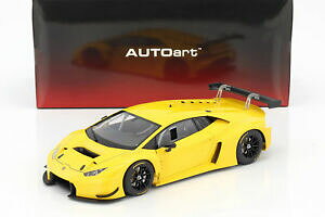 �y���������z�z�r�[�@�͌^�ԁ@�ԁ@���[�V���O�J�[ �����{���M�[�jautoart 81528 lamborghini huracan gt3 2015 jaune 118