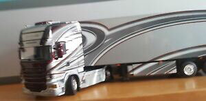 yzzr[@͌^ԁ@ԁ@[VOJ[ gbvCXP[LAwsi scania r6 topline 4x2 reefertrialer transporteur echelle 150